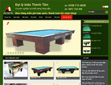 Tablet Screenshot of bidathanhtam.com